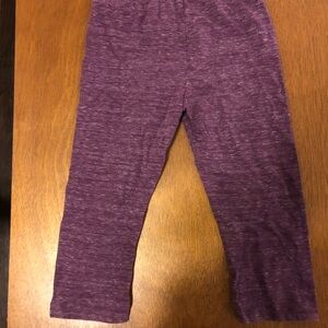 SO Kids Leggings in Heathered Purple